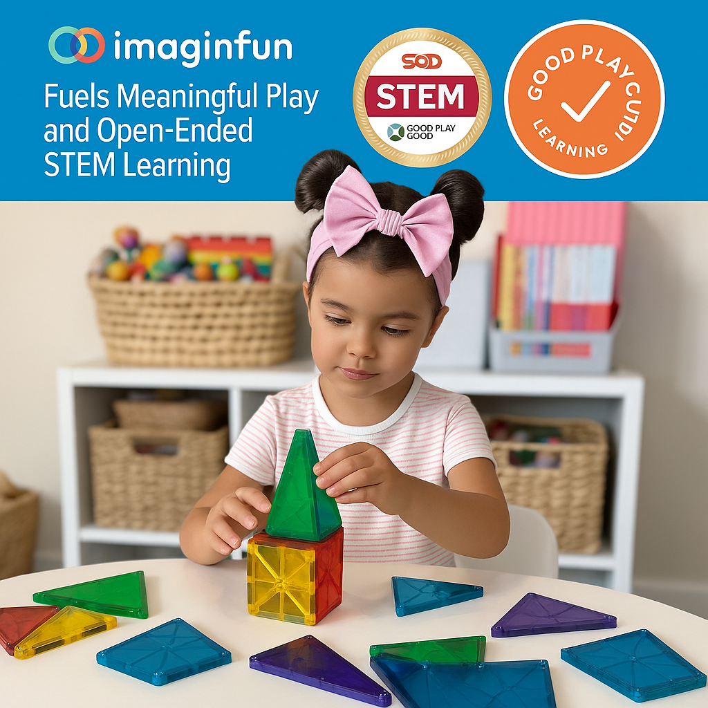 Colorful Magnetic Building Tiles™