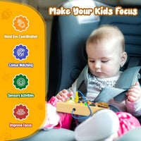 SensorySpark™ Montessori Busy Board