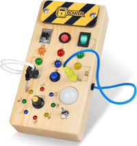 SensorySpark™ Montessori Busy Board