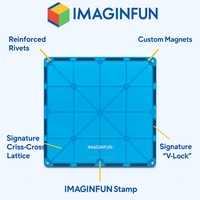 Colorful Magnetic Building Tiles™