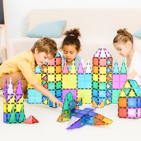 Colorful Magnetic Building Tiles™